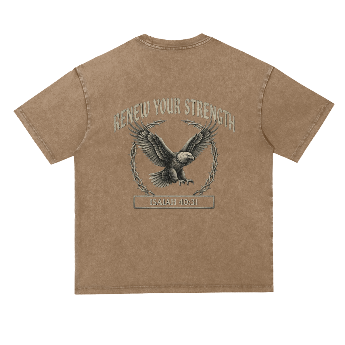Snow Washed Heavyweight Oversize T-Shirt