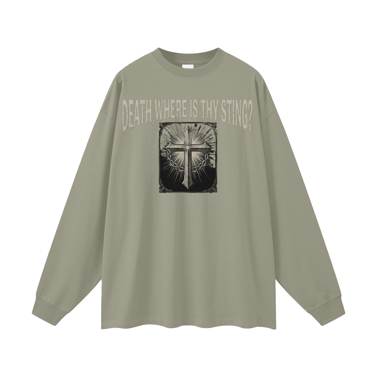 Oversized Unisex Long Sleeve T-Shirt