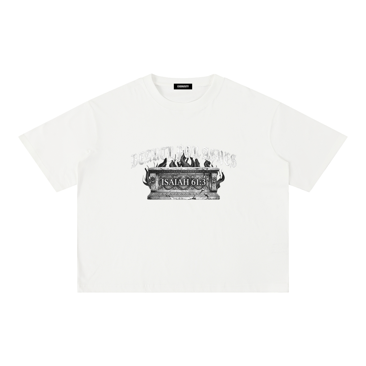 Mineral Wash Boxy Cotton T-Shirt