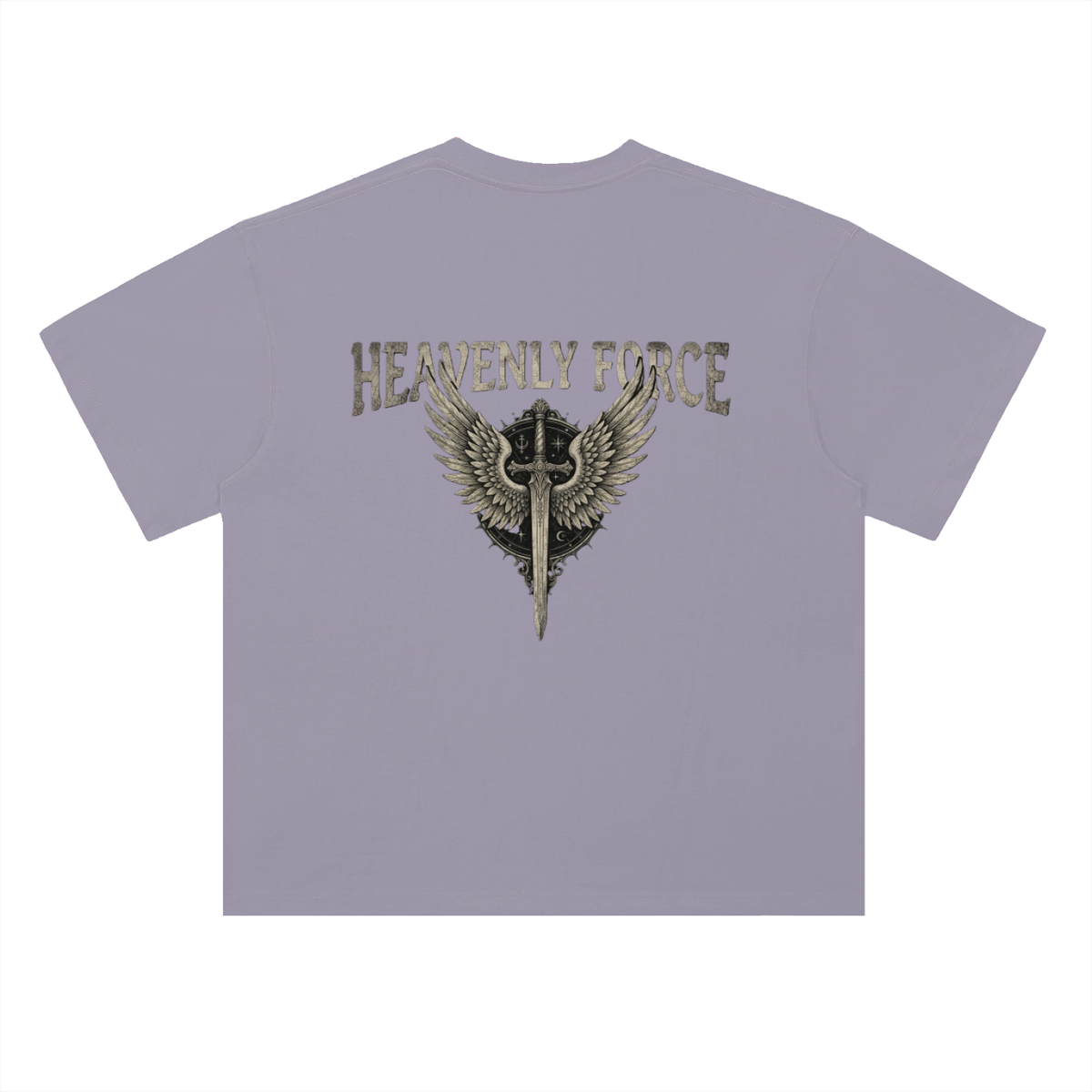 Heavyweight Drop Shoulder Cotton T-Shirt