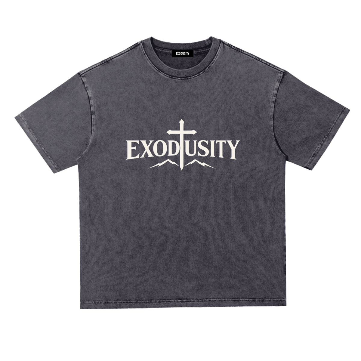 Snow Washed Heavyweight Oversize T-Shirt