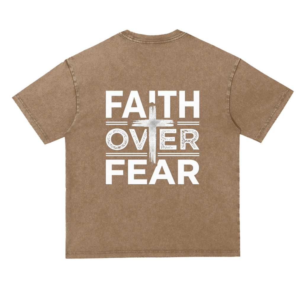 Snow Washed Heavyweight Oversize T-Shirt