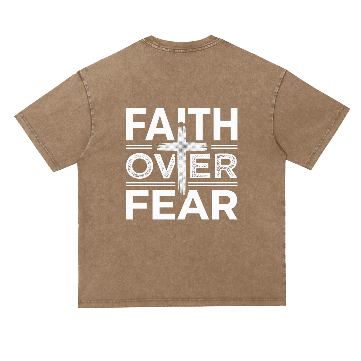 Snow Washed Heavyweight Oversize T-Shirt