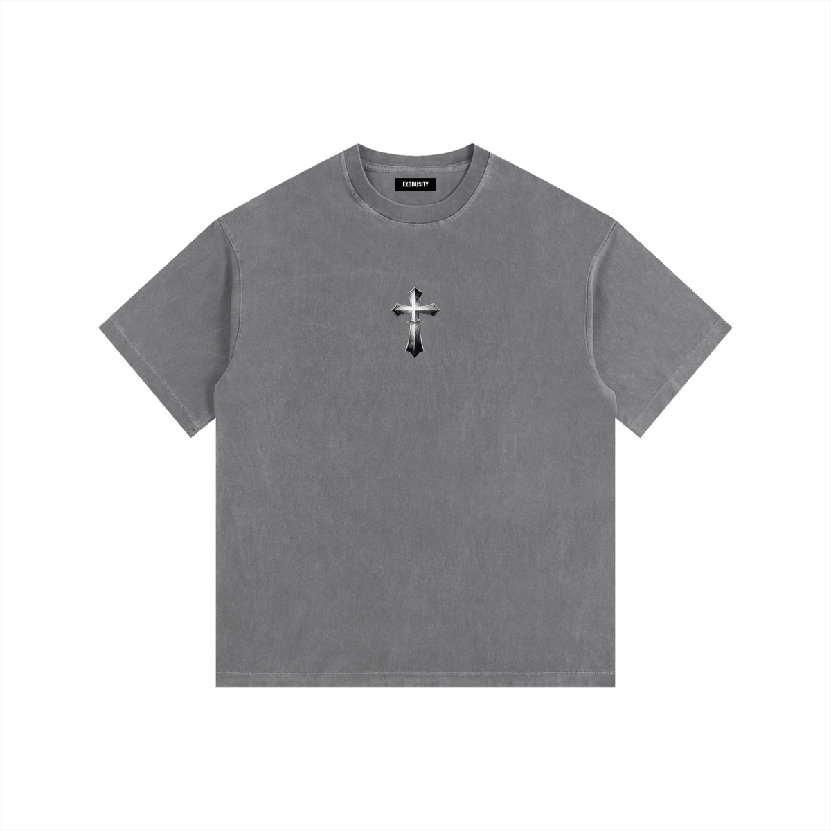 Vintage Washed Oversized Cotton T-Shirt