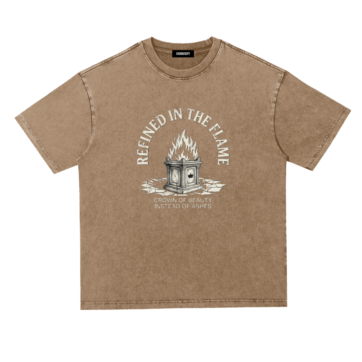 Snow Washed Heavyweight Oversize T-Shirt