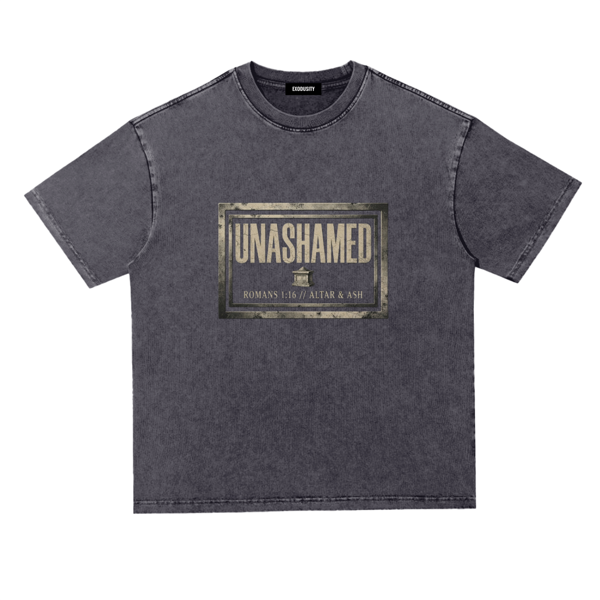 Snow Washed Heavyweight Oversize T-Shirt