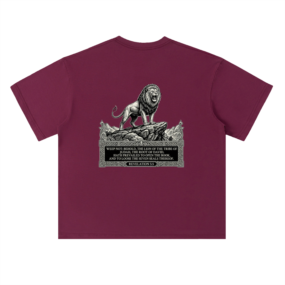 Heavyweight Drop Shoulder Cotton T-Shirt