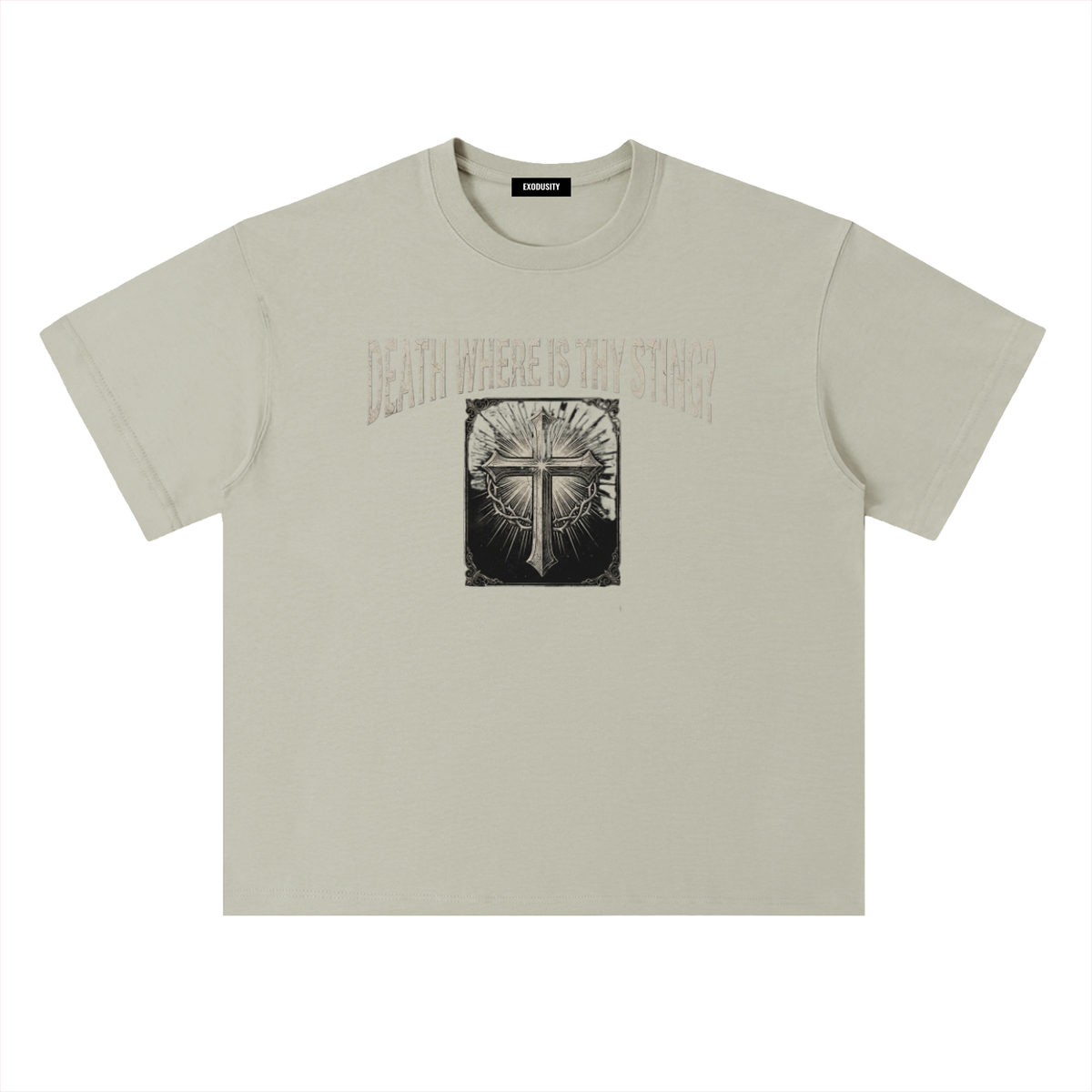 Heavyweight Drop Shoulder Cotton T-Shirt