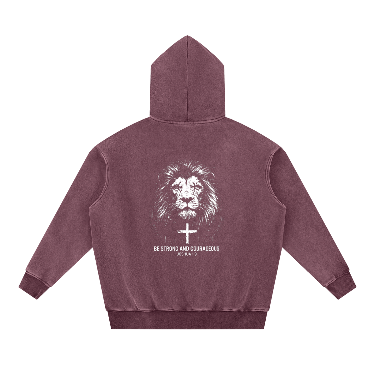 Snow Wash Fleece Oversize Hoodie