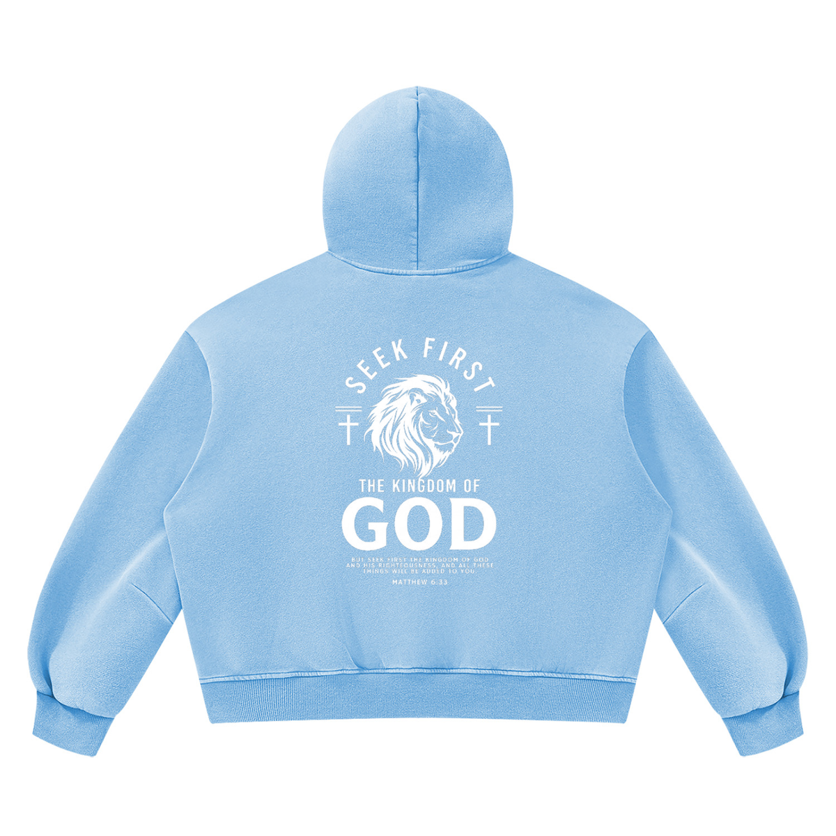 Unisex Vintage Wash Boxy Fleece Hoodie