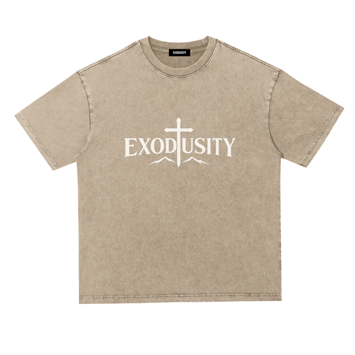 Snow Washed Heavyweight Oversize T-Shirt