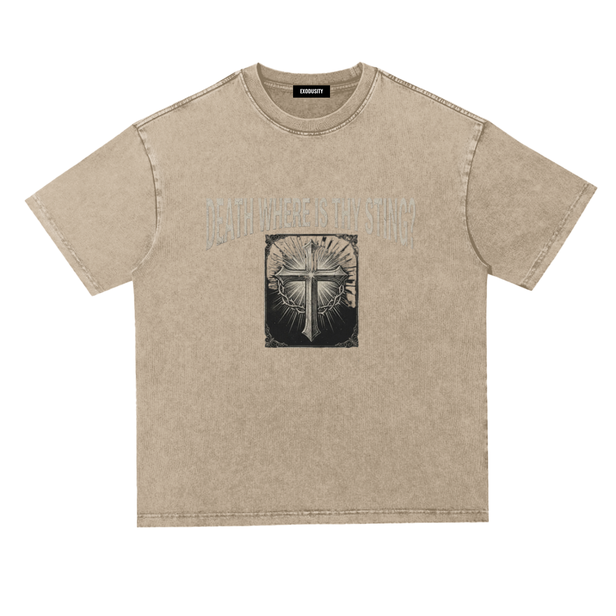 Snow Washed Heavyweight Oversize T-Shirt