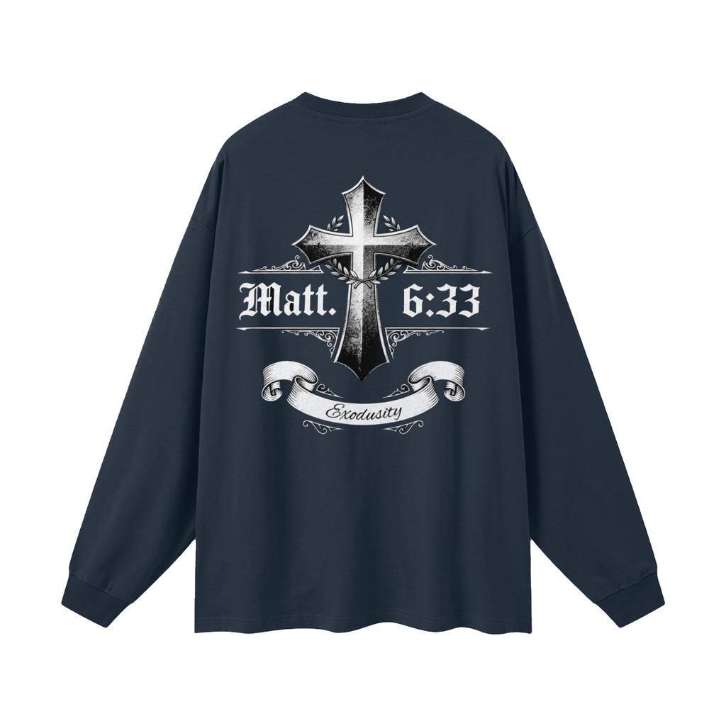 Oversized Unisex Long Sleeve T-Shirt