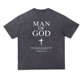 Snow Washed Heavyweight Oversize T-Shirt