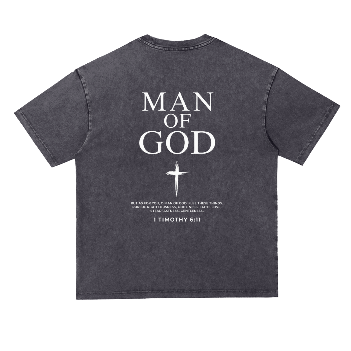 Snow Washed Heavyweight Oversize T-Shirt