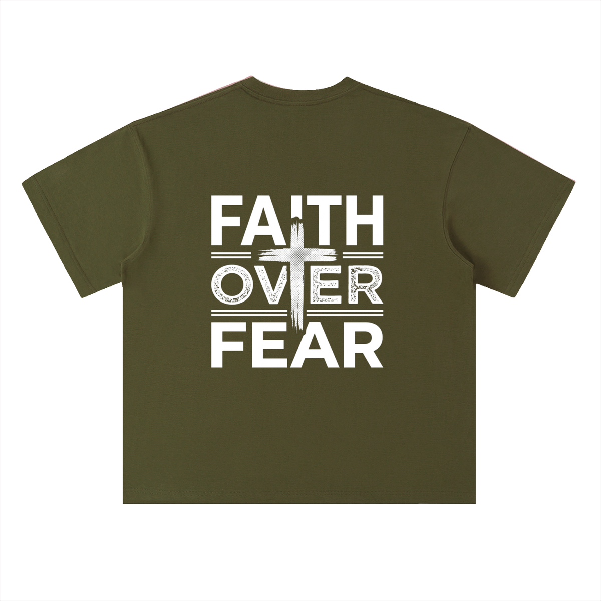 Heavyweight Drop Shoulder Cotton T-Shirt