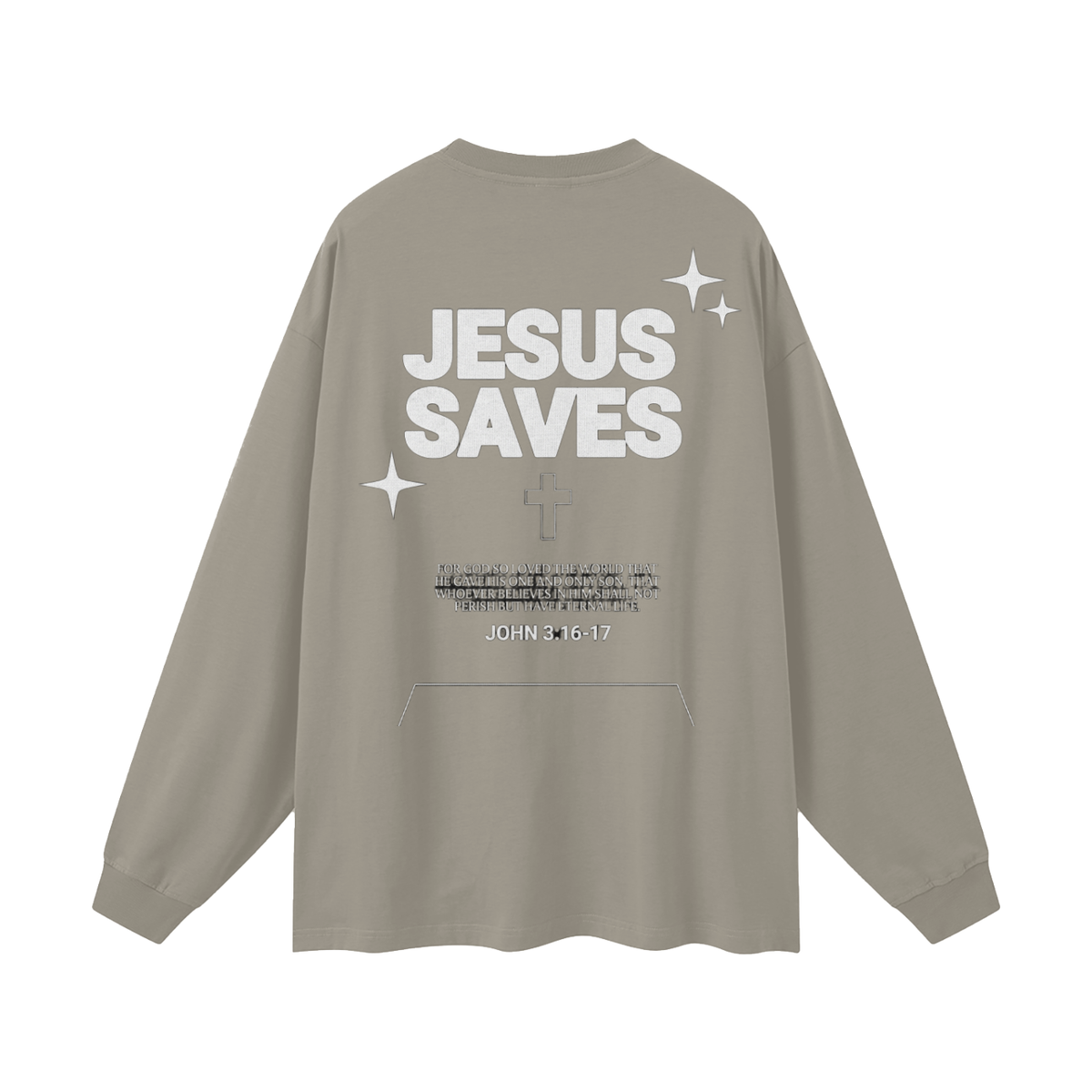 Oversized Unisex Long Sleeve T-Shirt