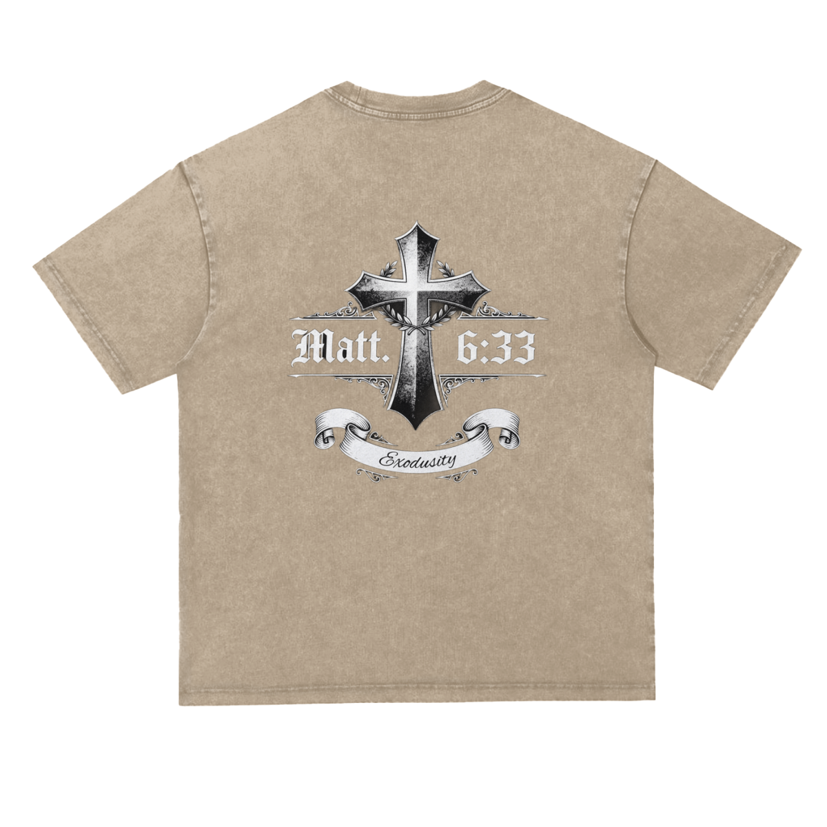 Snow Washed Heavyweight Oversize T-Shirt
