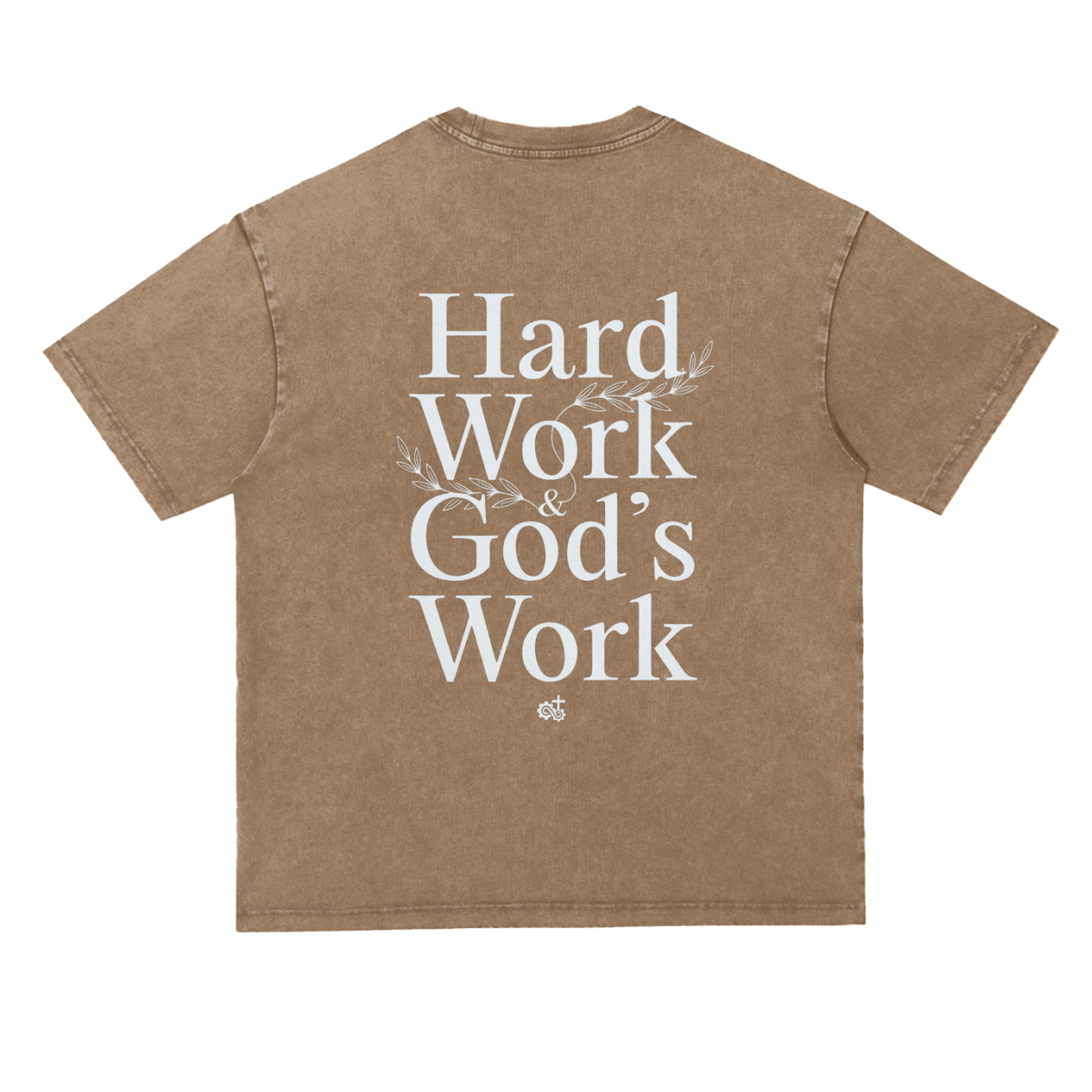 Snow Washed Heavyweight Oversize T-Shirt