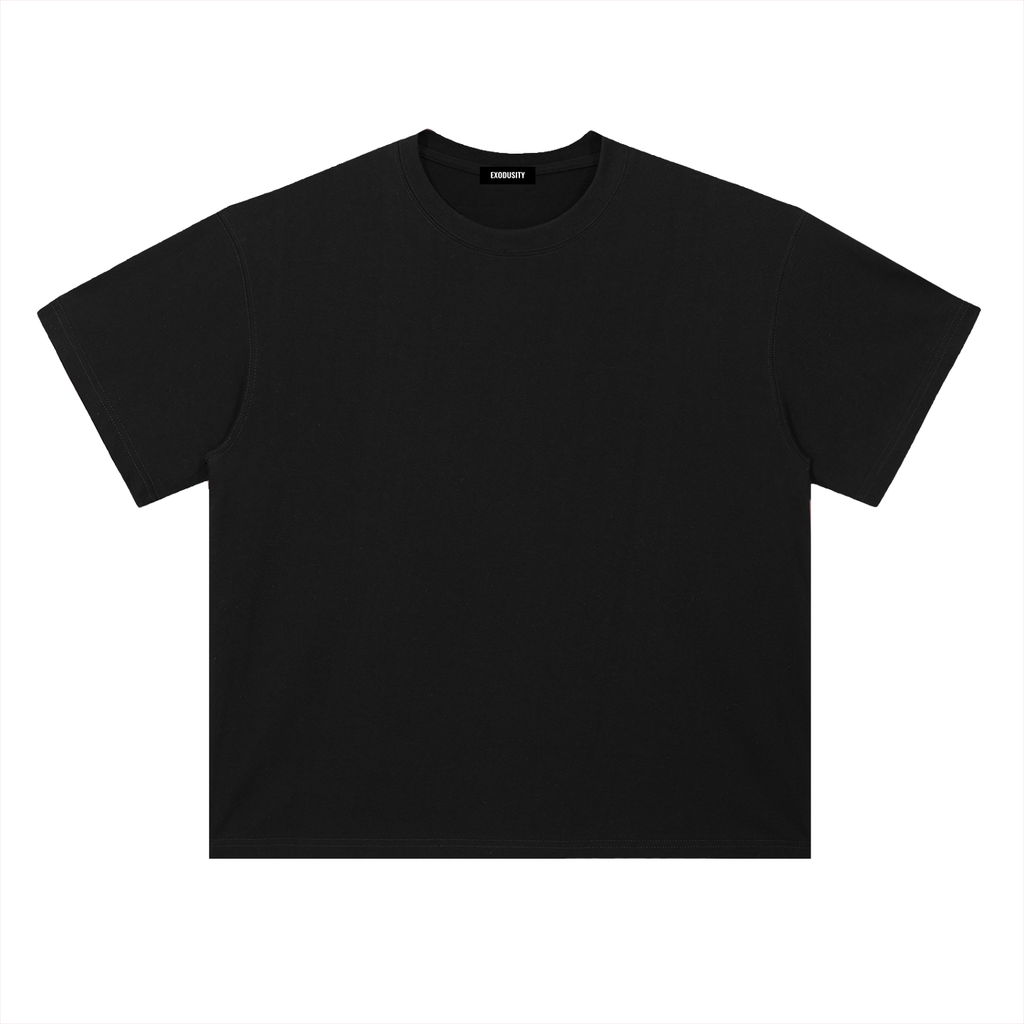 Heavyweight Drop Shoulder Cotton T-Shirt