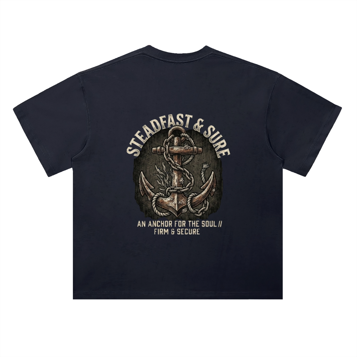 Heavyweight Drop Shoulder Cotton T-Shirt