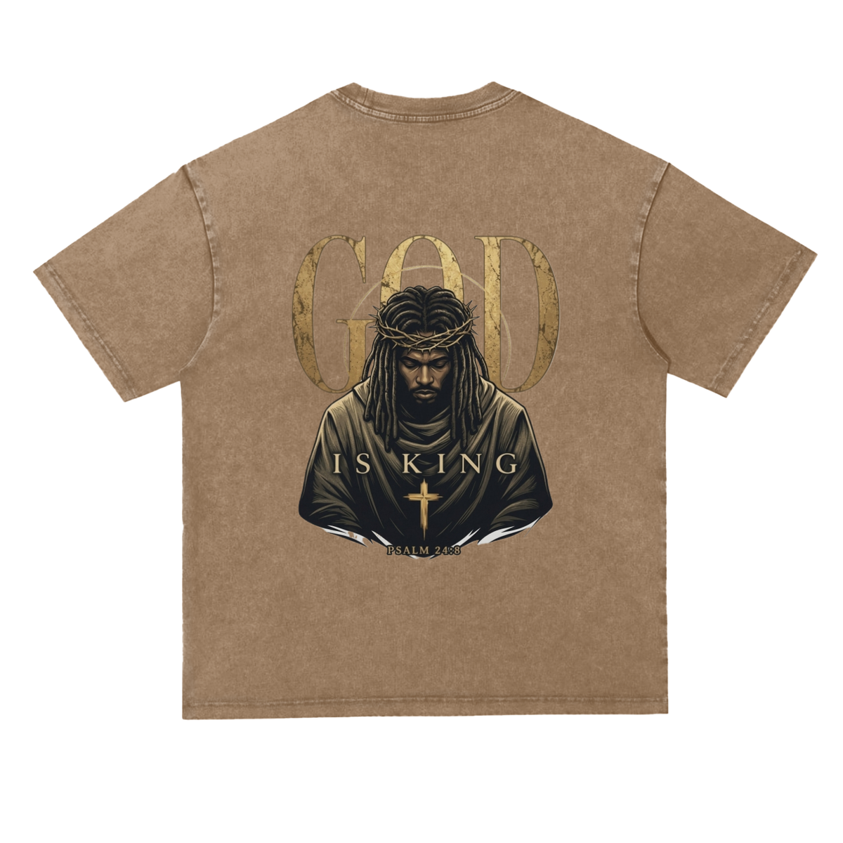Snow Washed Heavyweight Oversize T-Shirt