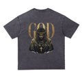 Snow Washed Heavyweight Oversize T-Shirt
