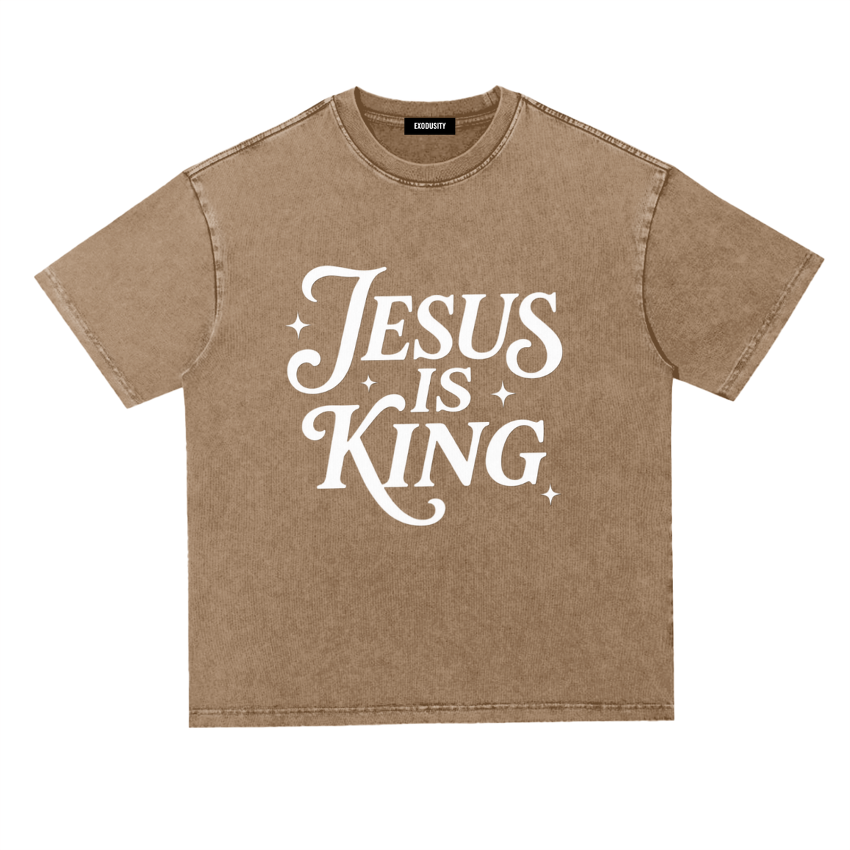 Snow Washed Heavyweight Oversize T-Shirt