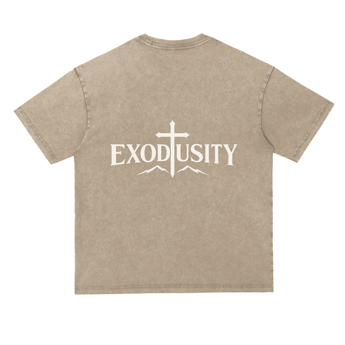 Snow Washed Heavyweight Oversize T-Shirt