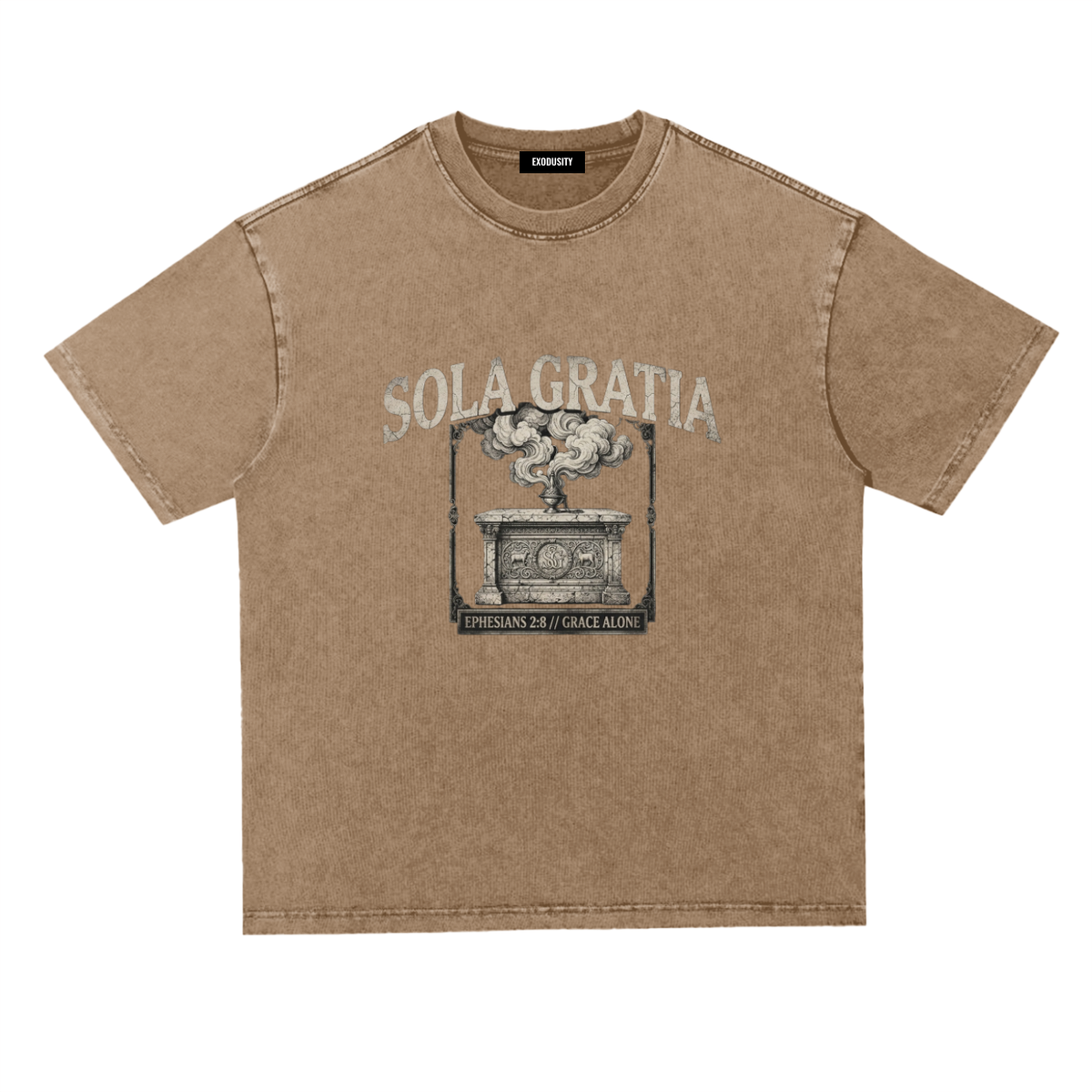 Snow Washed Heavyweight Oversize T-Shirt