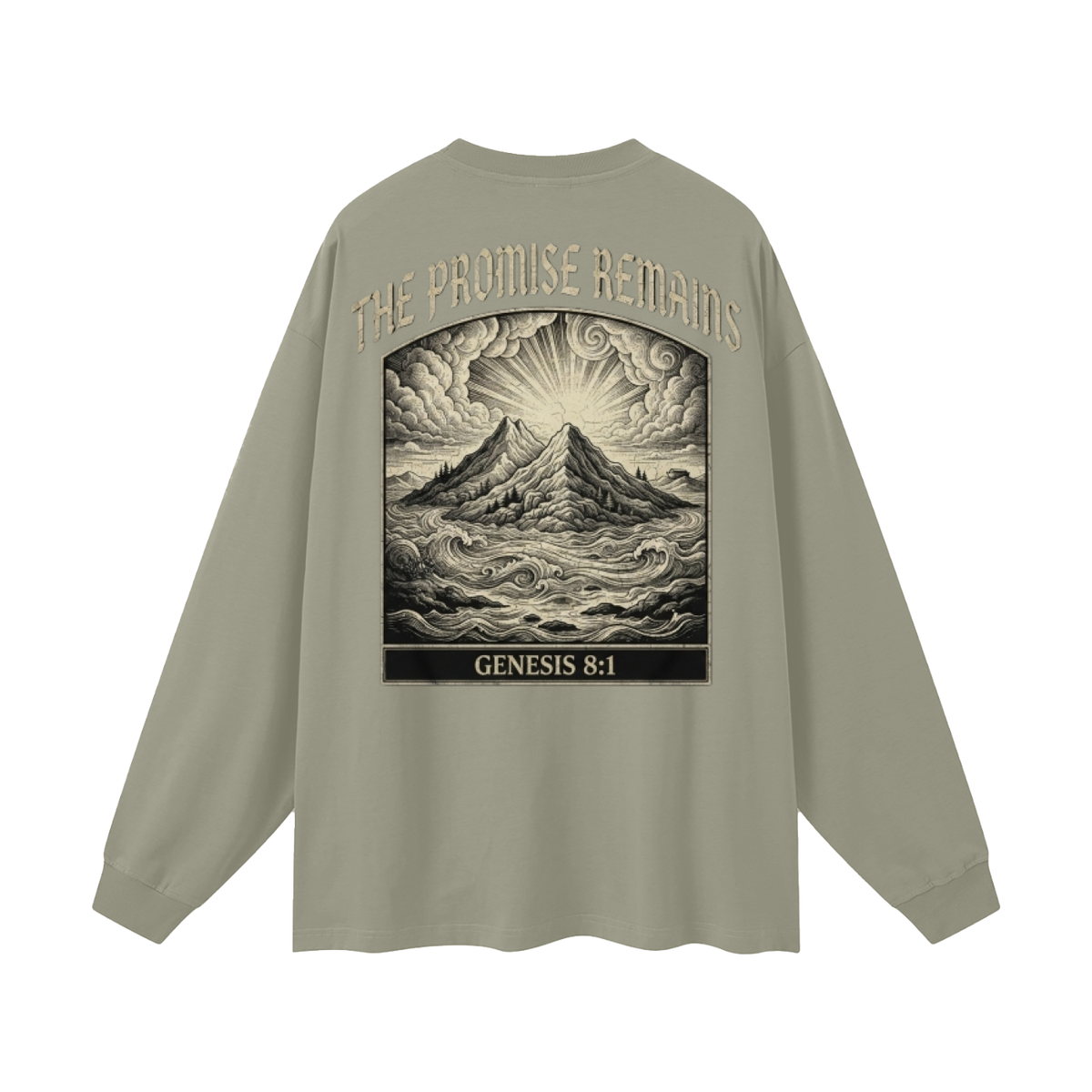 Oversized Unisex Long Sleeve T-Shirt