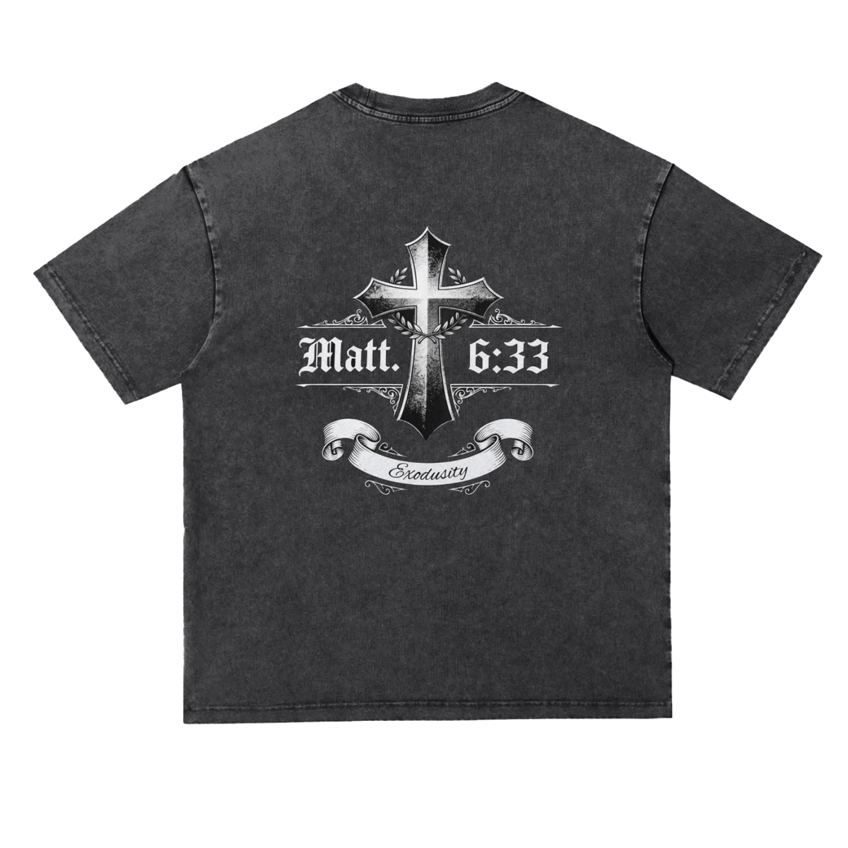 Snow Washed Heavyweight Oversize T-Shirt