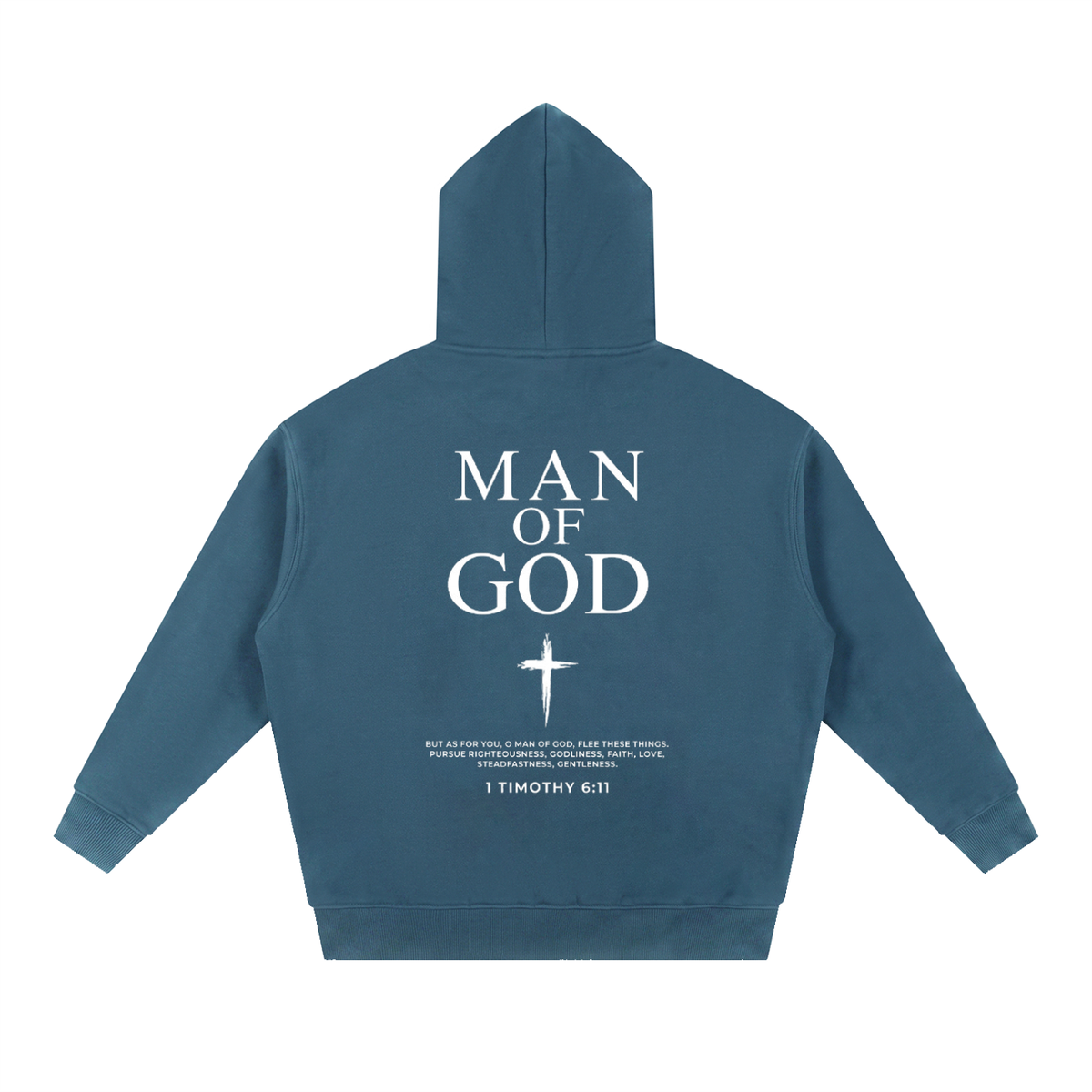 Essential Oversized Boxy Fit Fleece Hoodie