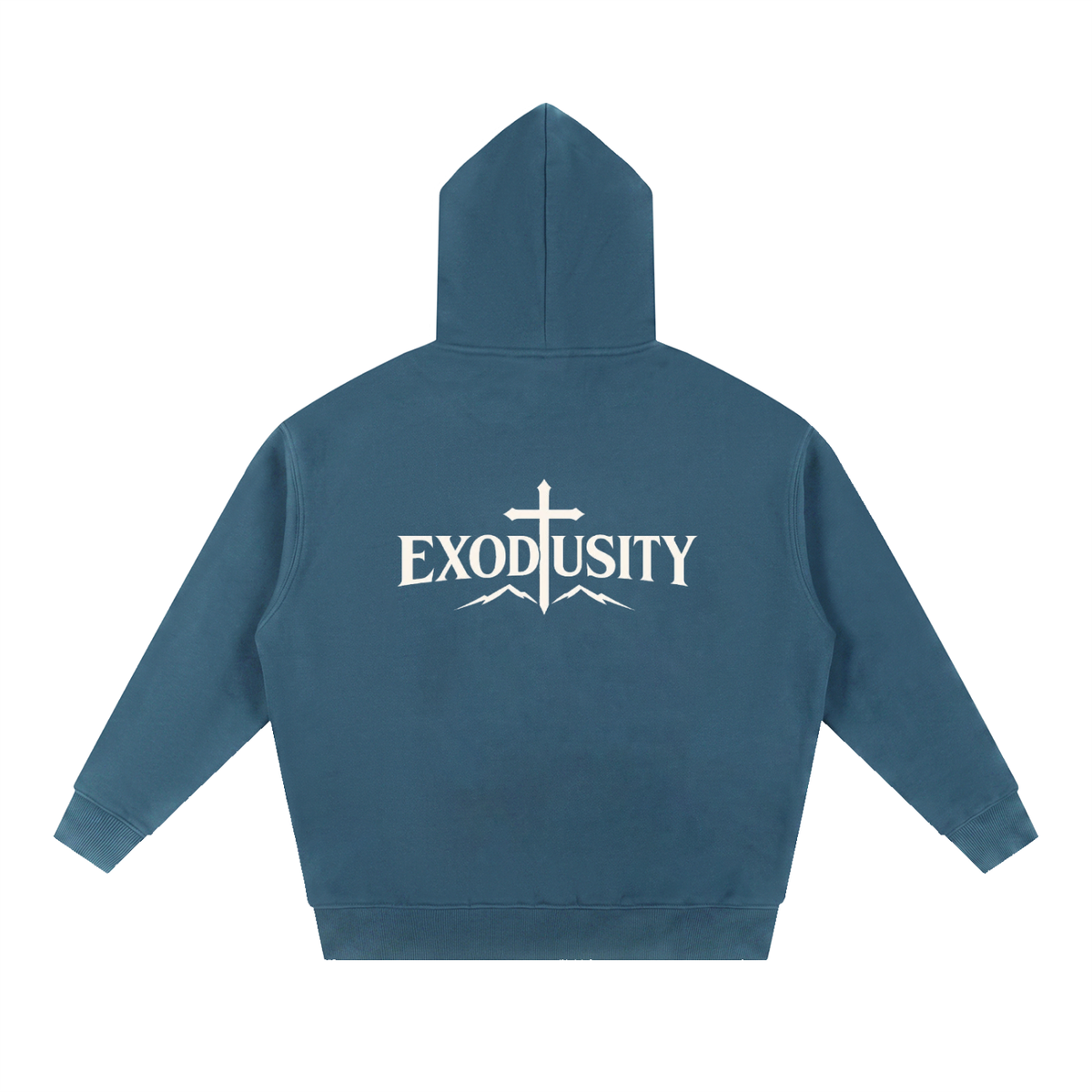 Essential Oversized Boxy Fit Fleece Hoodie