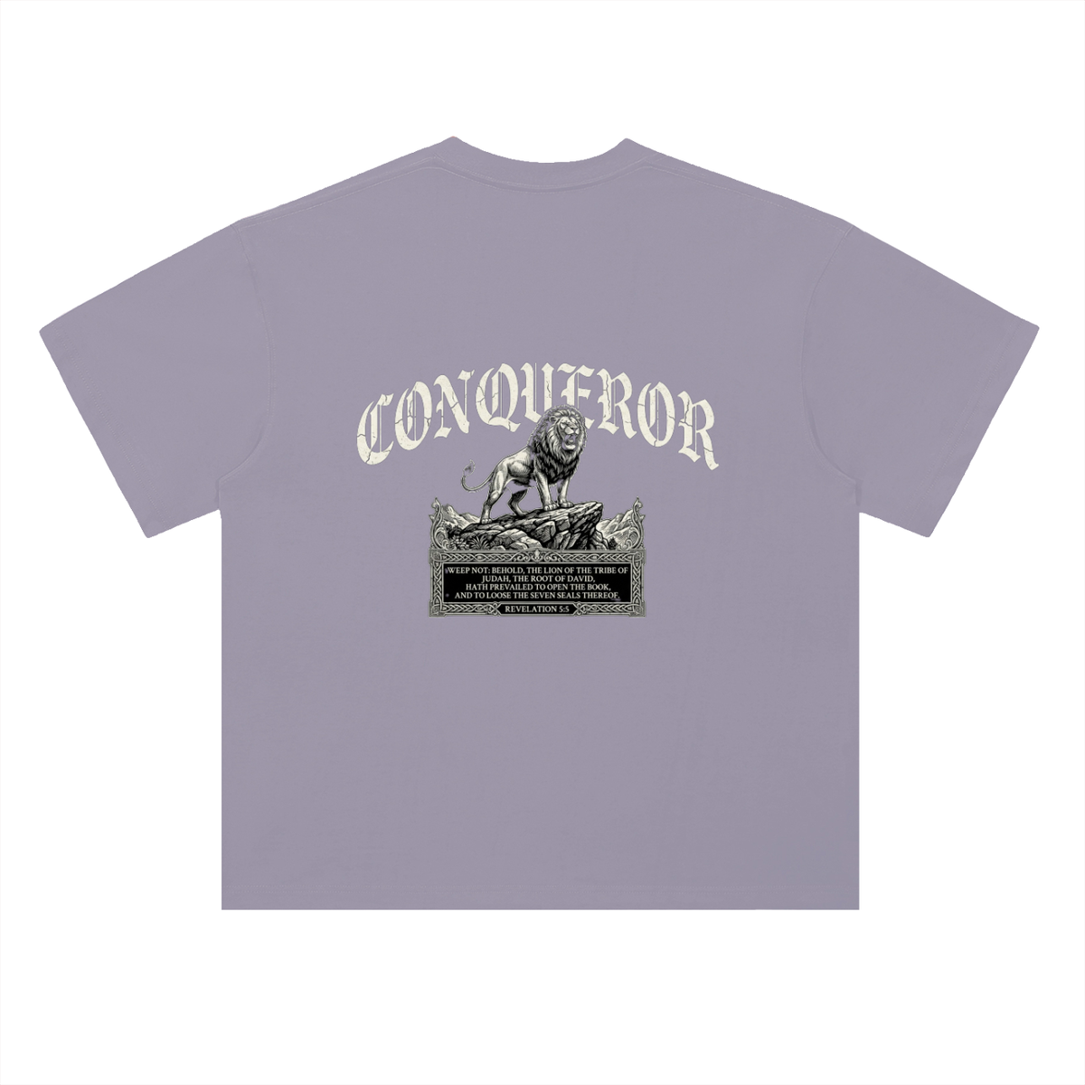 Heavyweight Drop Shoulder Cotton T-Shirt