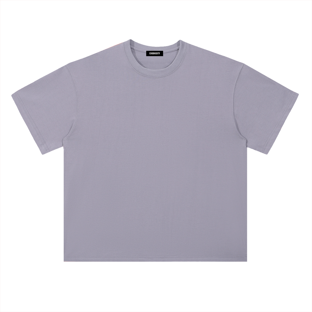 Heavyweight Drop Shoulder Cotton T-Shirt