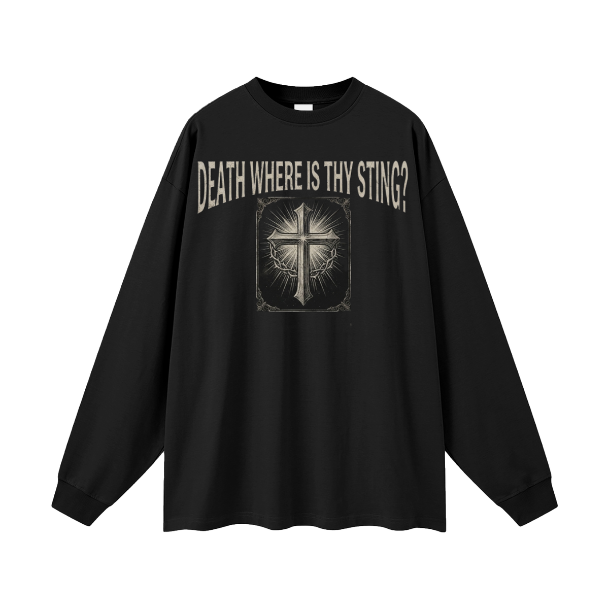 Oversized Unisex Long Sleeve T-Shirt