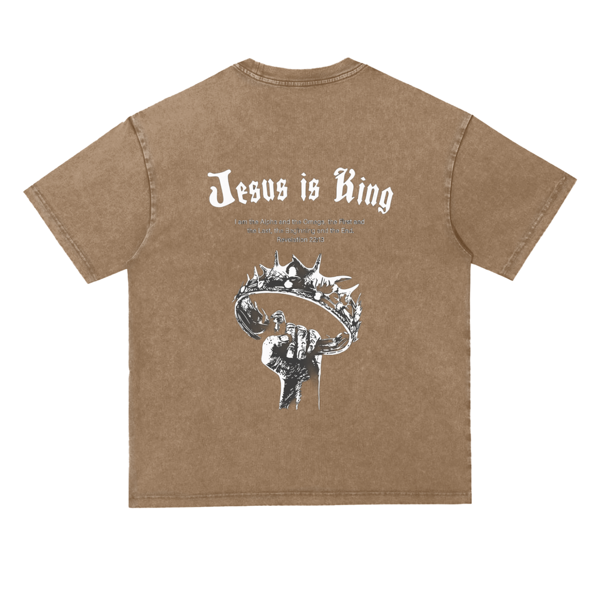 Snow Washed Heavyweight Oversize T-Shirt