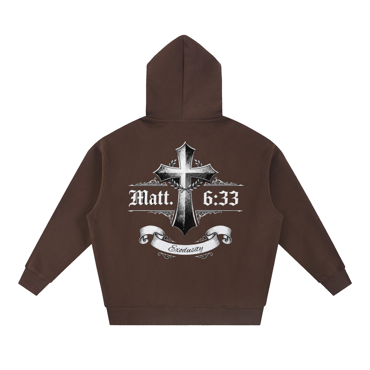 Essential Oversized Boxy Fit Fleece Hoodie