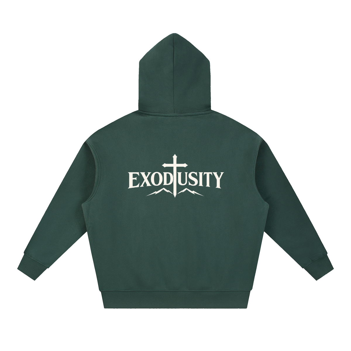 Essential Oversized Boxy Fit Fleece Hoodie