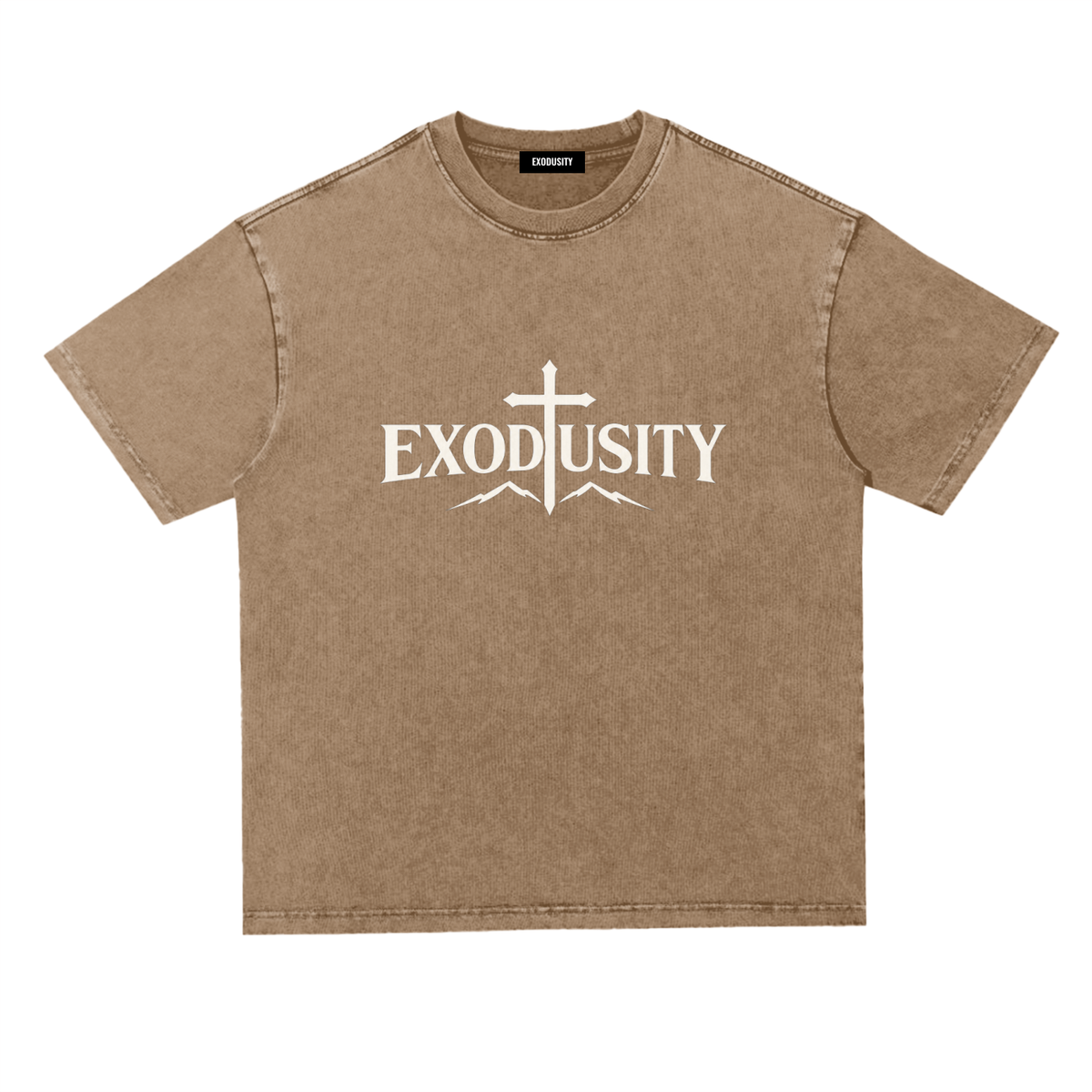 Snow Washed Heavyweight Oversize T-Shirt