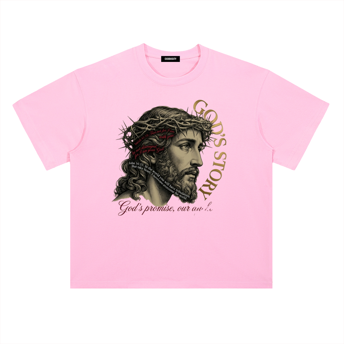 Heavyweight Drop Shoulder Cotton T-Shirt