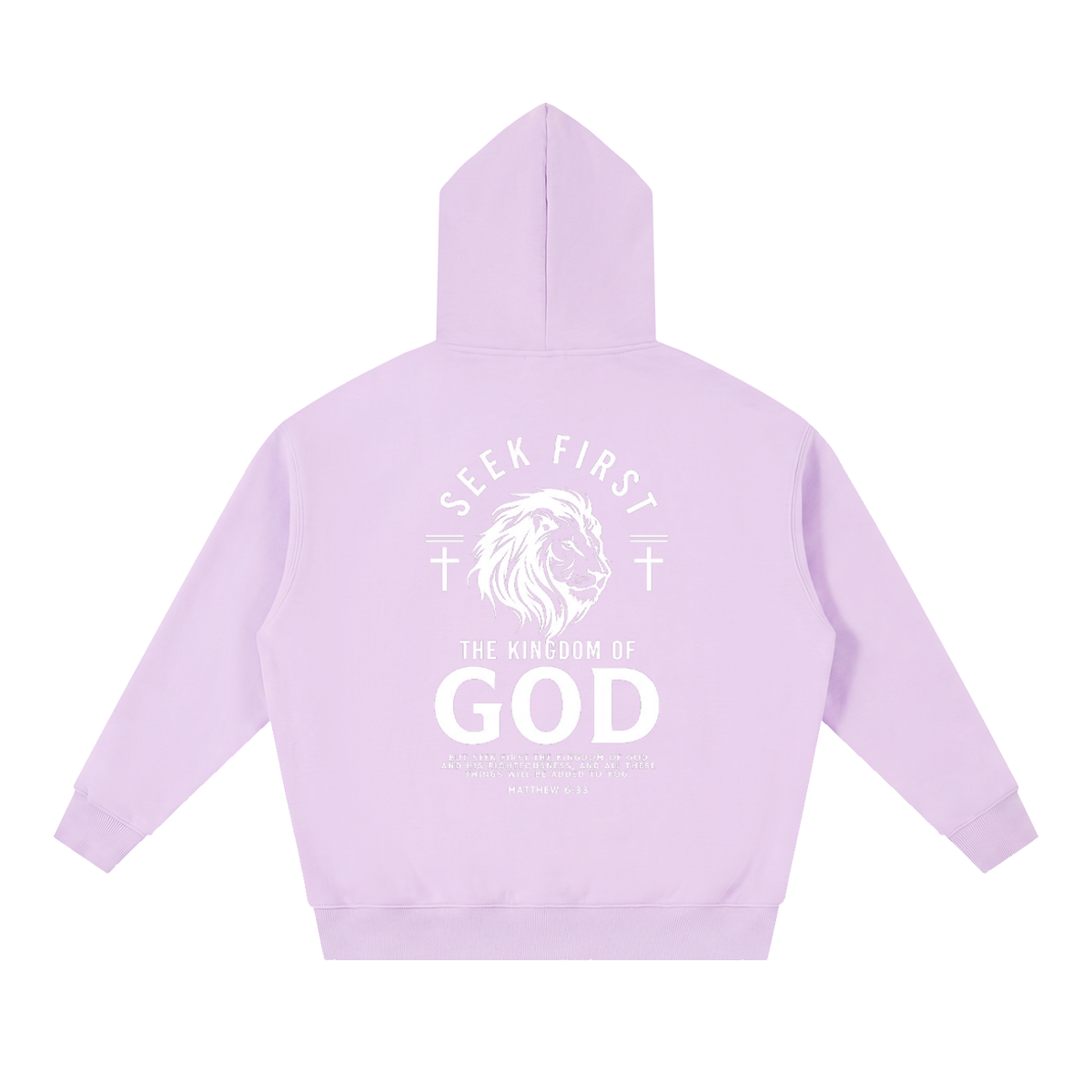 Essential Oversized Boxy Fit Fleece Hoodie