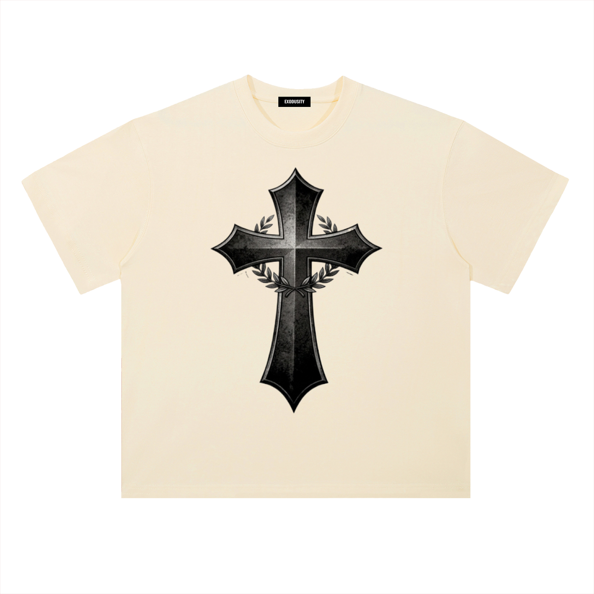 Heavyweight Drop Shoulder Cotton T-Shirt