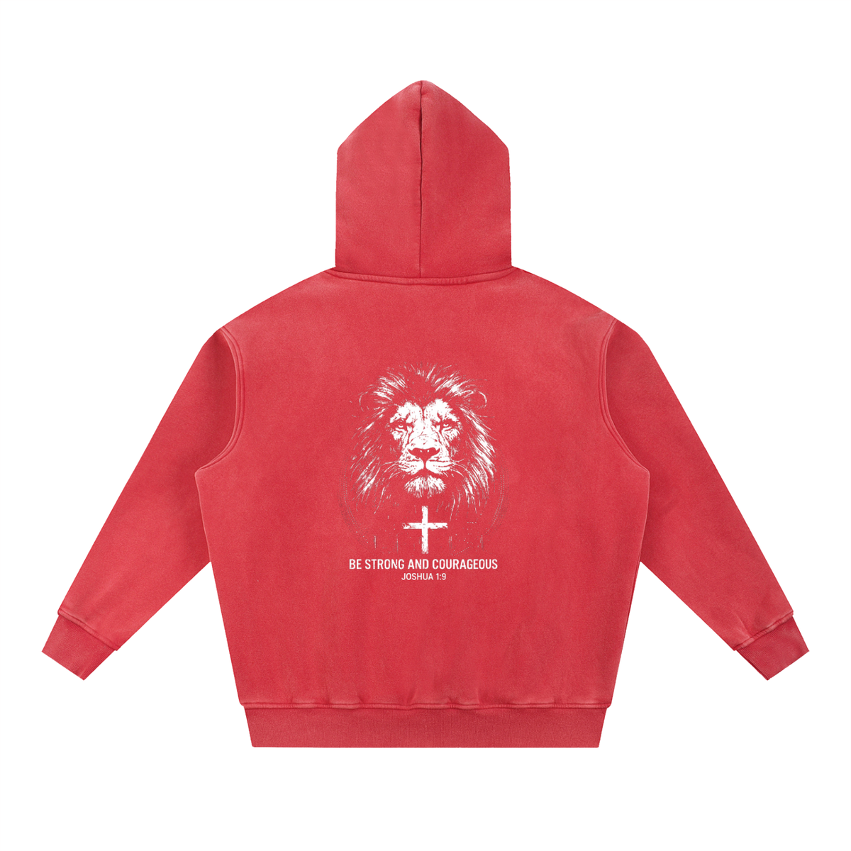 Snow Wash Fleece Oversize Hoodie