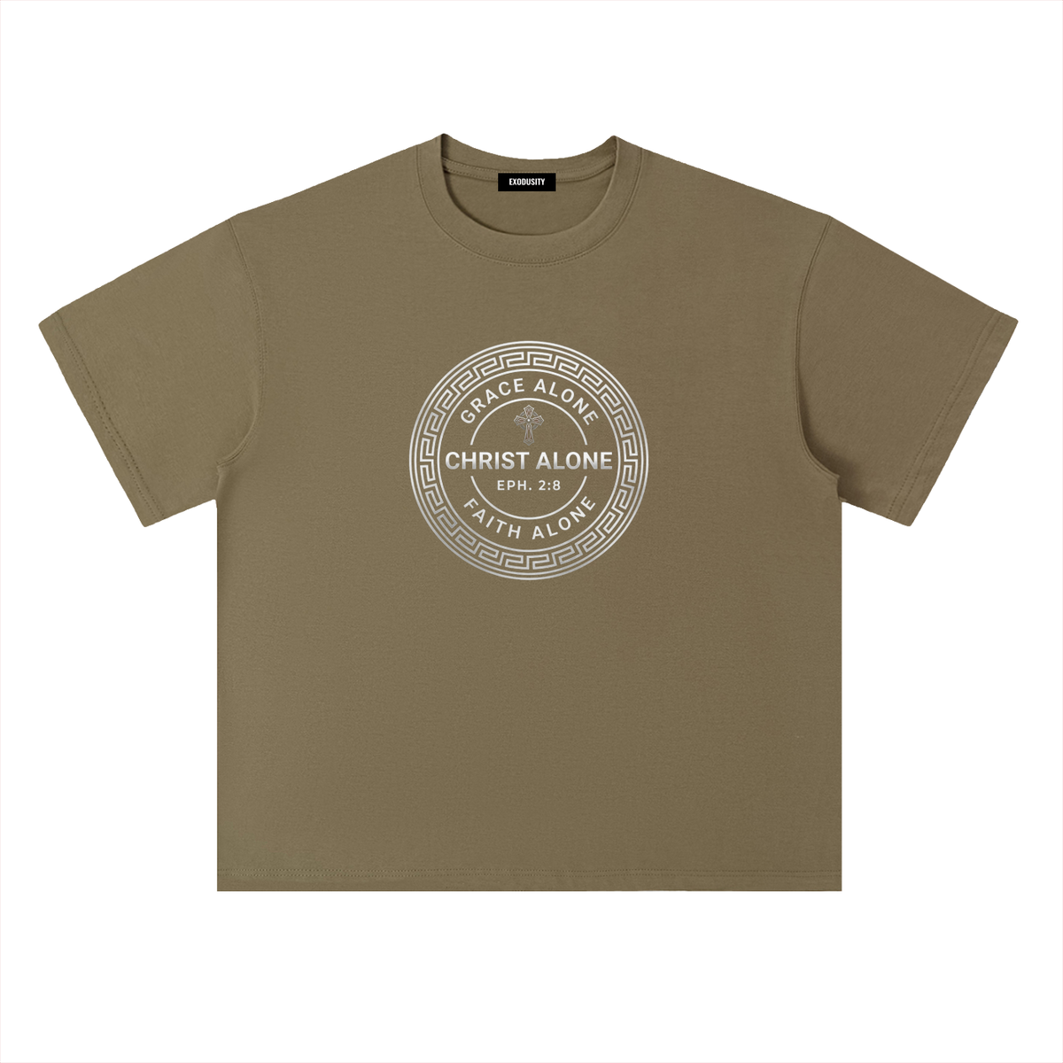 Heavyweight Drop Shoulder Cotton T-Shirt