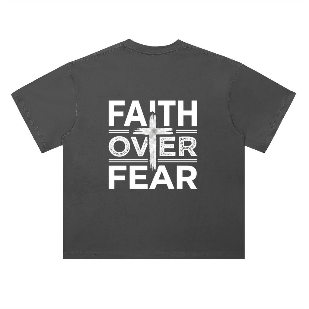 Heavyweight Drop Shoulder Cotton T-Shirt