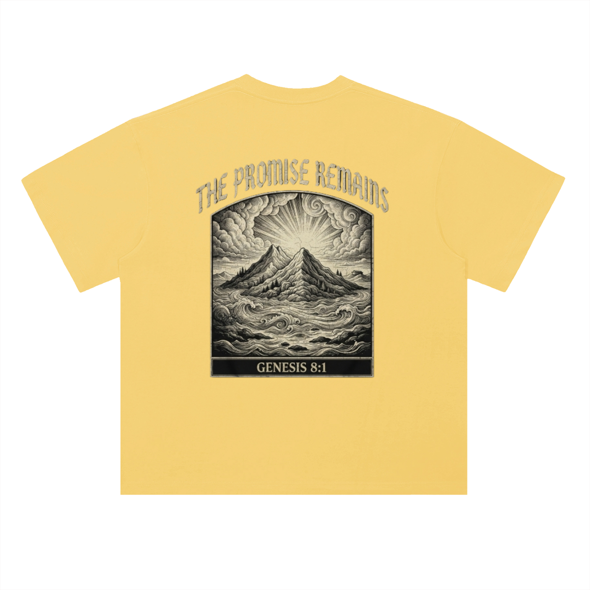 Heavyweight Drop Shoulder Cotton T-Shirt
