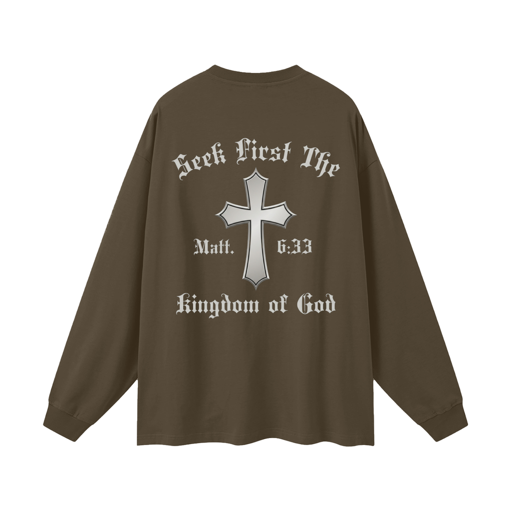 Oversized Unisex Long Sleeve T-Shirt