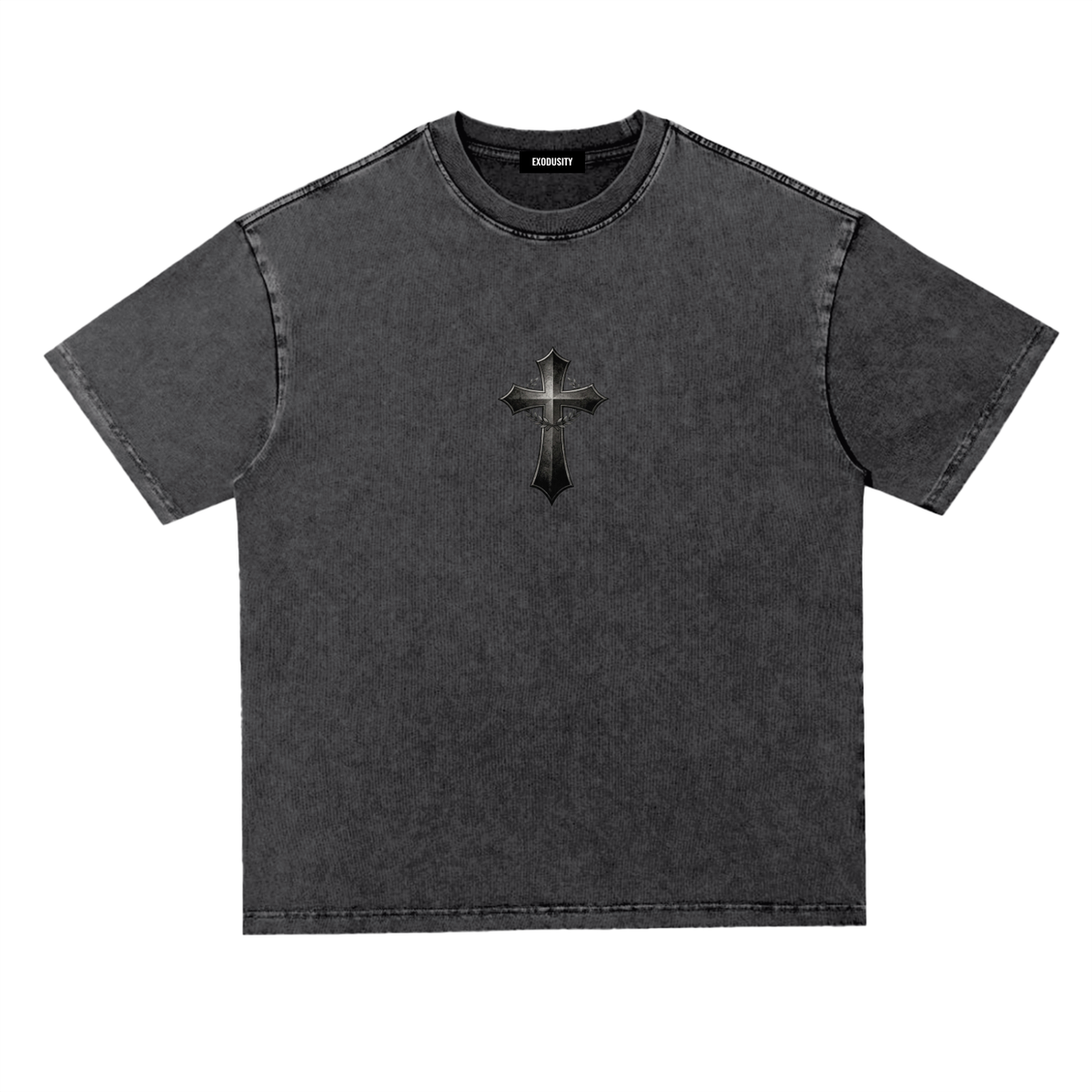 Snow Washed Heavyweight Oversize T-Shirt